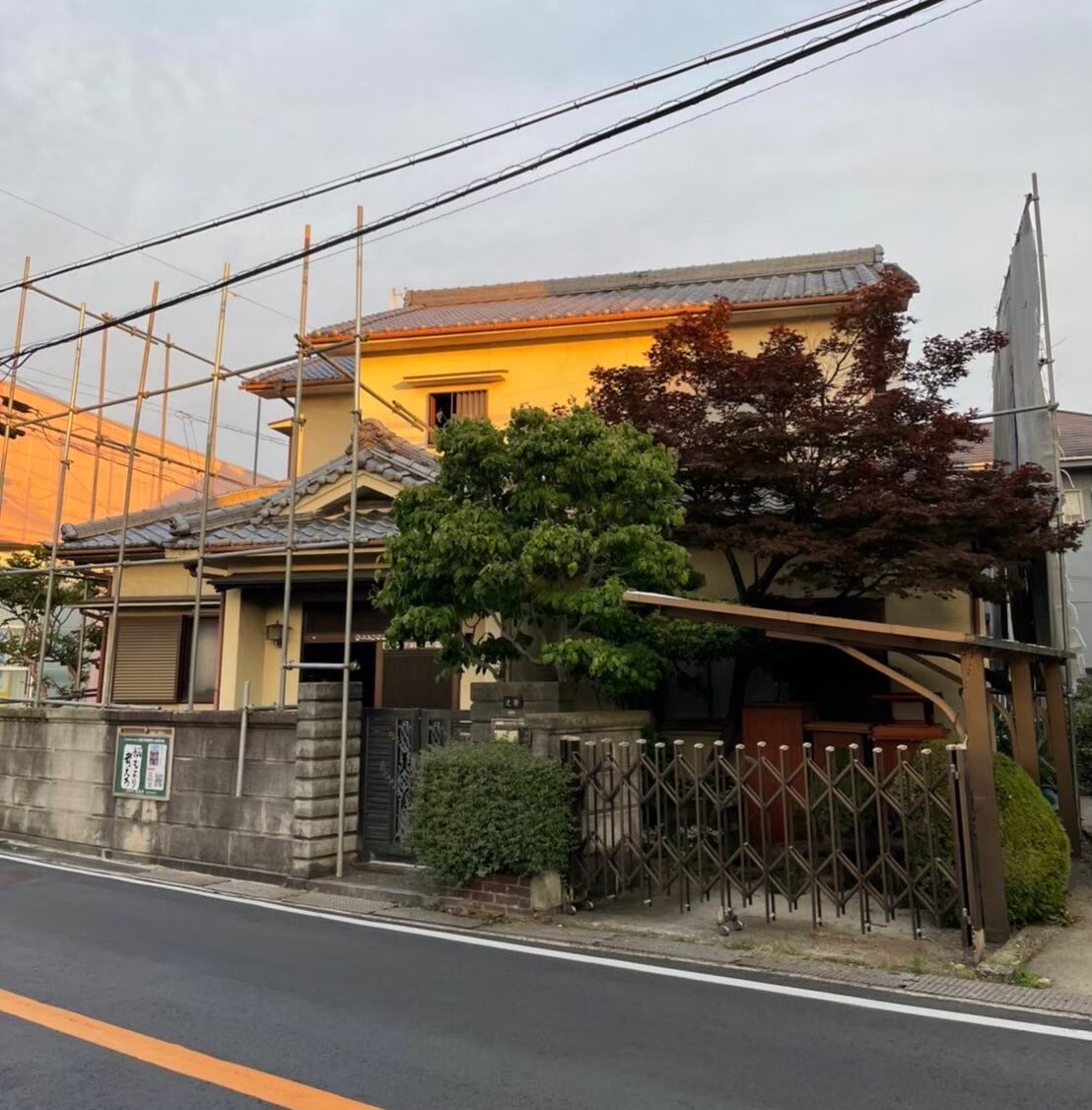 堺市中区福田木造2階解体工事